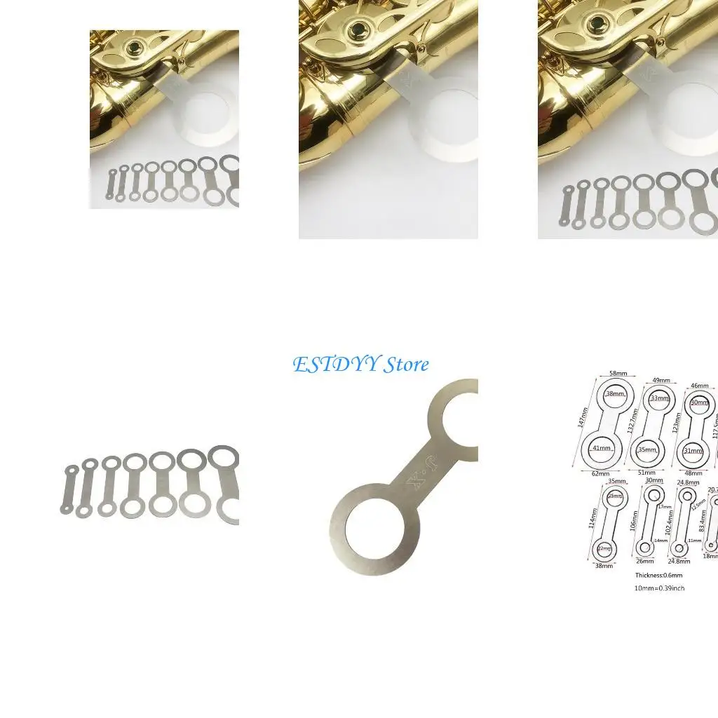 

G6DE 8 Pieces Durable Saxophone Repair for Professional Maintenance Technicians
