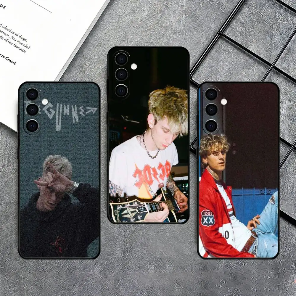 

Colson Baker Rapper Phone Case For Samsung Galaxy A73,A72,A71,A70,A53,A52,A51,Soft Silicone Black Cover