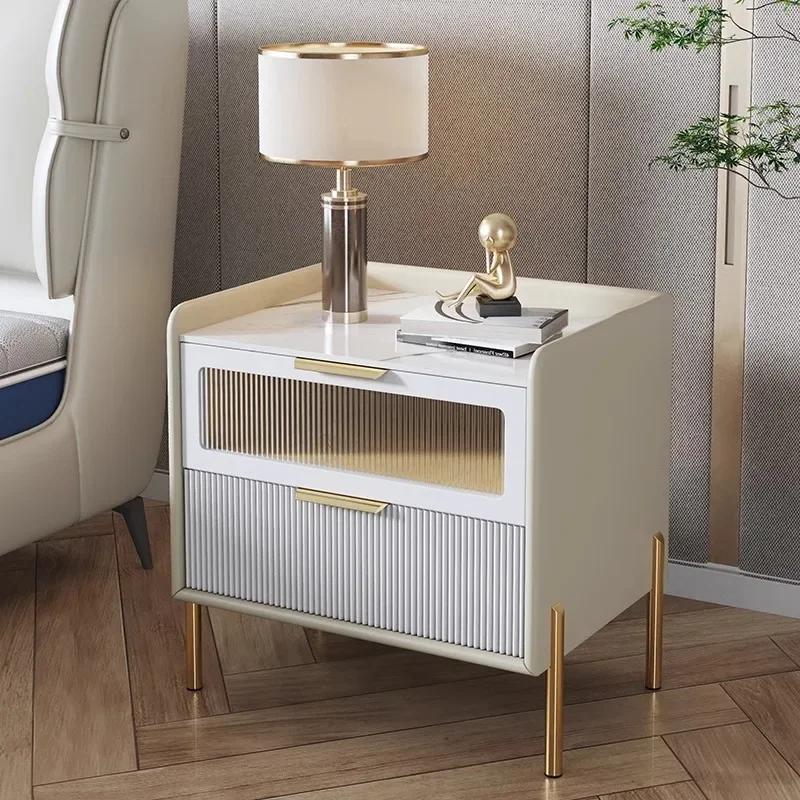 Bed Side Table Auxiliary Sofa Bedside Hanging Bedside Cute Narrow Storage Cabinet Dresser Locker Room Nachttisch Headboard Small