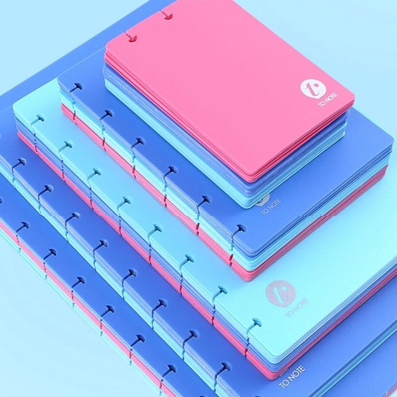 B5 حجم دفتر ملاحظات ملون مع ثقوب الفطر Journal Dividers Dividers Accessories أفضل بيع