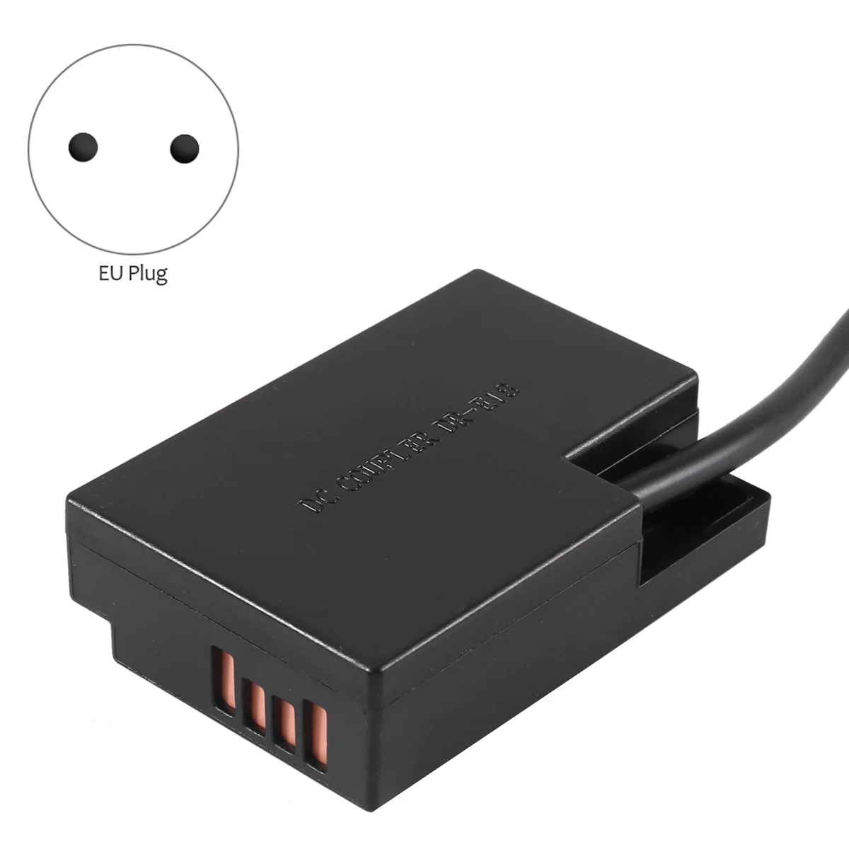 Canon 750D 800D 200D 77D x8I 카메라 충전기-EU 플러그용 ACK-E18 외부 전원 어댑터