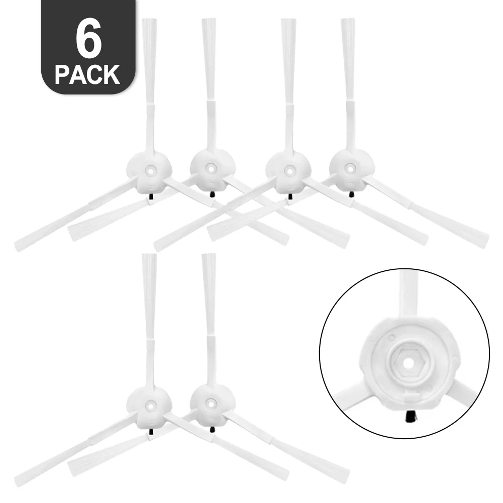 

Replacement Side Brushes Compatible with For Lydsto R5 R5D 8 Pieces for Enhanced Cleaning Efficiency in Hard to Reach Areas