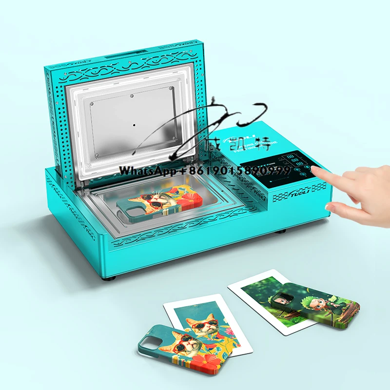 TuoLi Small Home Business Ideas Diy Mobile Cover Printing Machine to Print Pictures on Phone Case