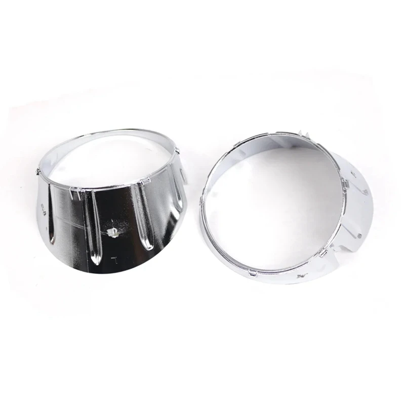 Front Chrome Bumper Fog Light Cover Fog Light Trim Ring For Mini R55 R58 R56 R57 R59 2011-2015 51117248791 51117248792