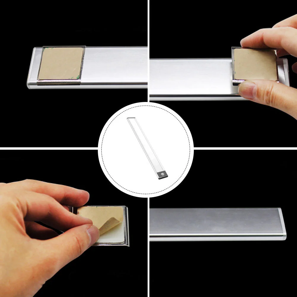 

Sensor Closet Induction LED Closets Night Cabinet Lighting Corridor Lamp Aluminum Aisle
