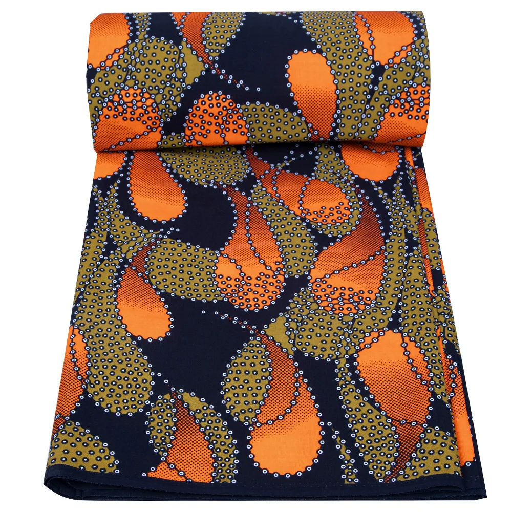 6 Yards/Lot Wax Fabrics Clothing Dress Making Material African Wax Print Fabric for Patchwork DIY Garment Cloth view 6