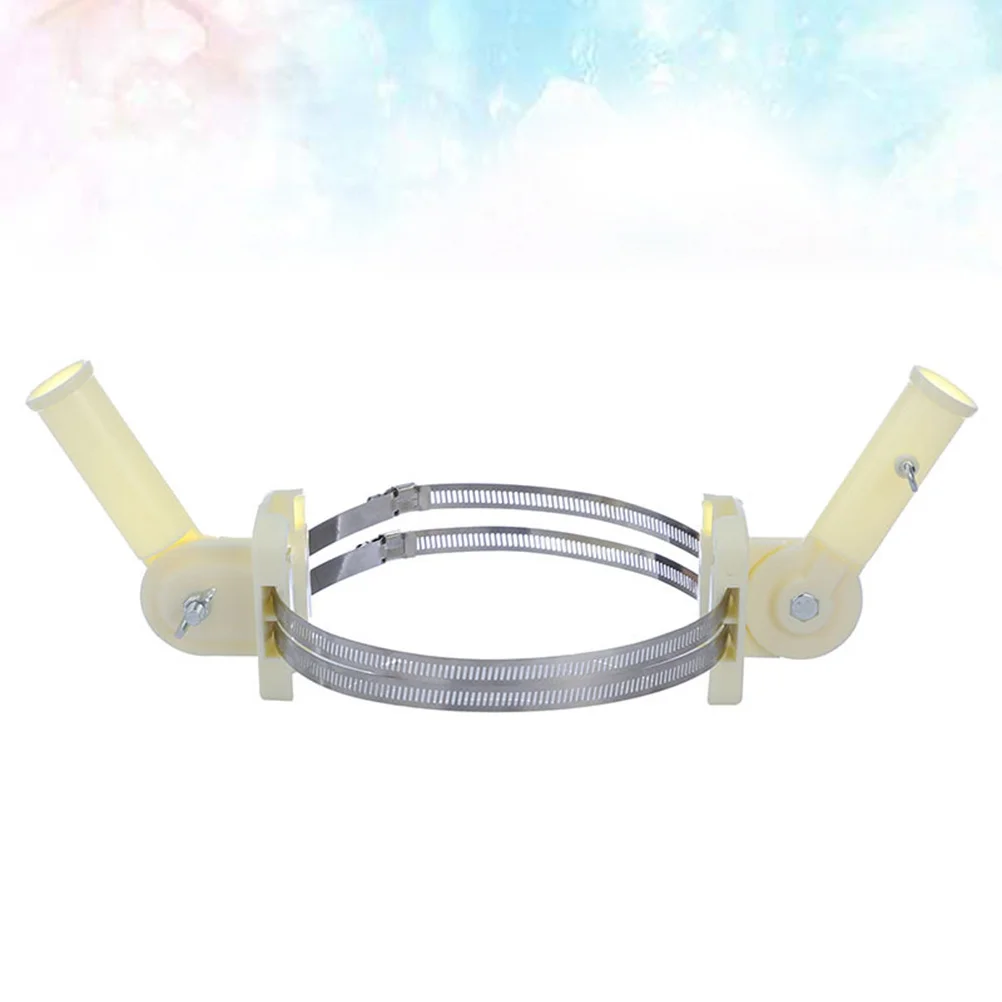 

2pcs Flagpole Holder Durable Material Tight Hold Easy Installation Perfect for Porch Balcony Garden Backyard Flag Decor