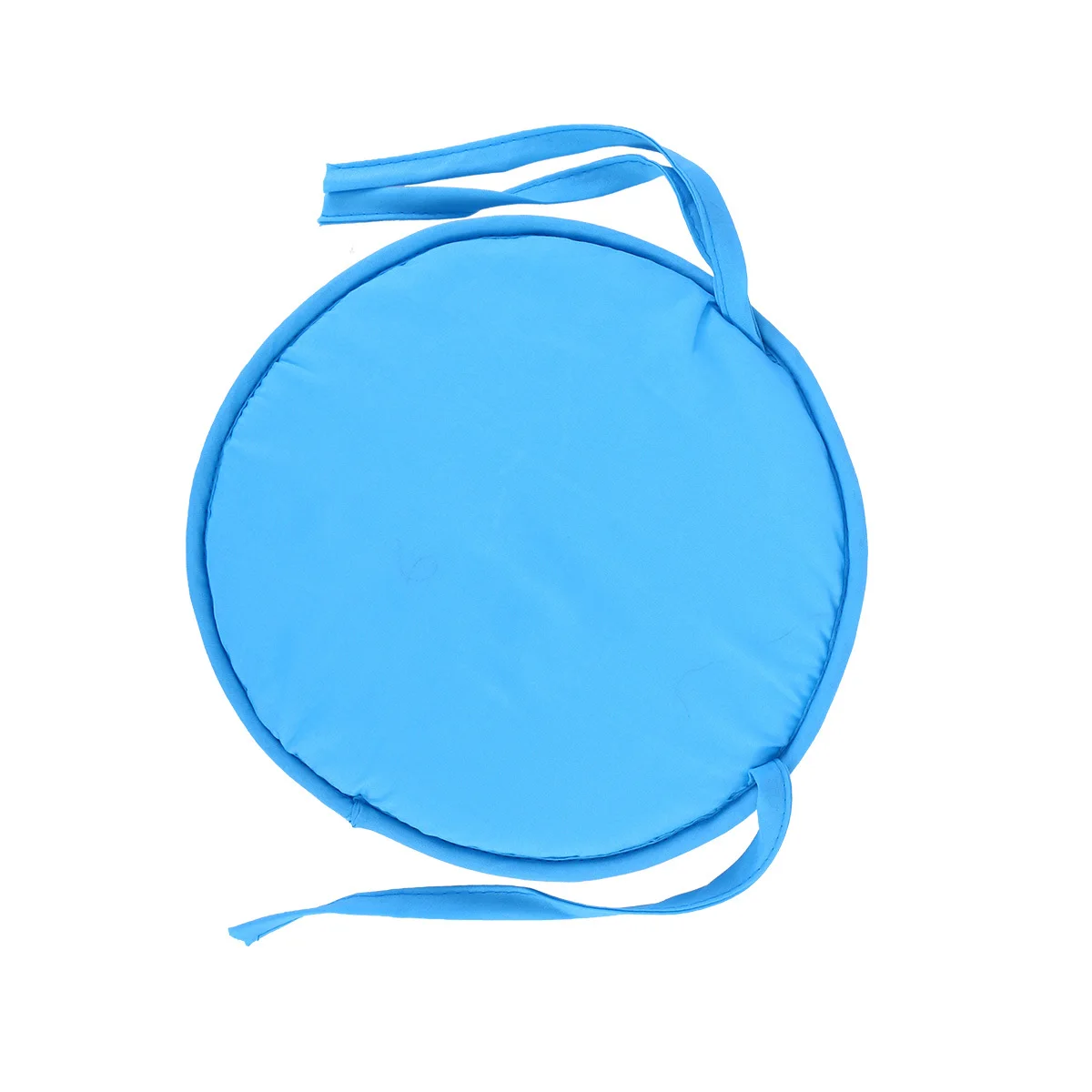 

Round Chair Cushion Non-Slip Seat Pad For Home Office Restaurant Sky Blue Polyester Sponge Cushion Pad Furniture Accessory