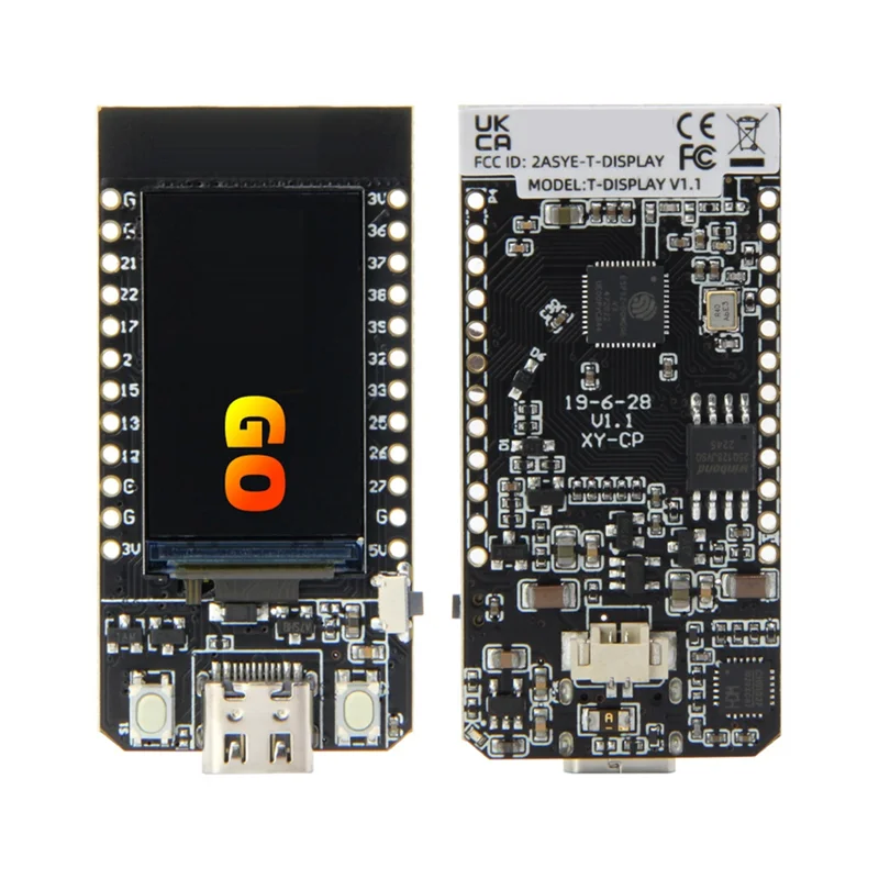 Exquisite-Nerd Miner CH340K T-Display 1,14 inch LCD-besturingskaart ESP32 draadloze module voor BTC Bitcoin Solo loterij mijnwerker 16 MB