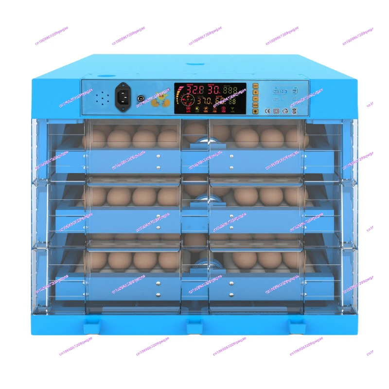 Small Household Incubator36/64/128/192/256 Eggs Roller Mini Incubator Multifunctional Automatic Egg Incubator