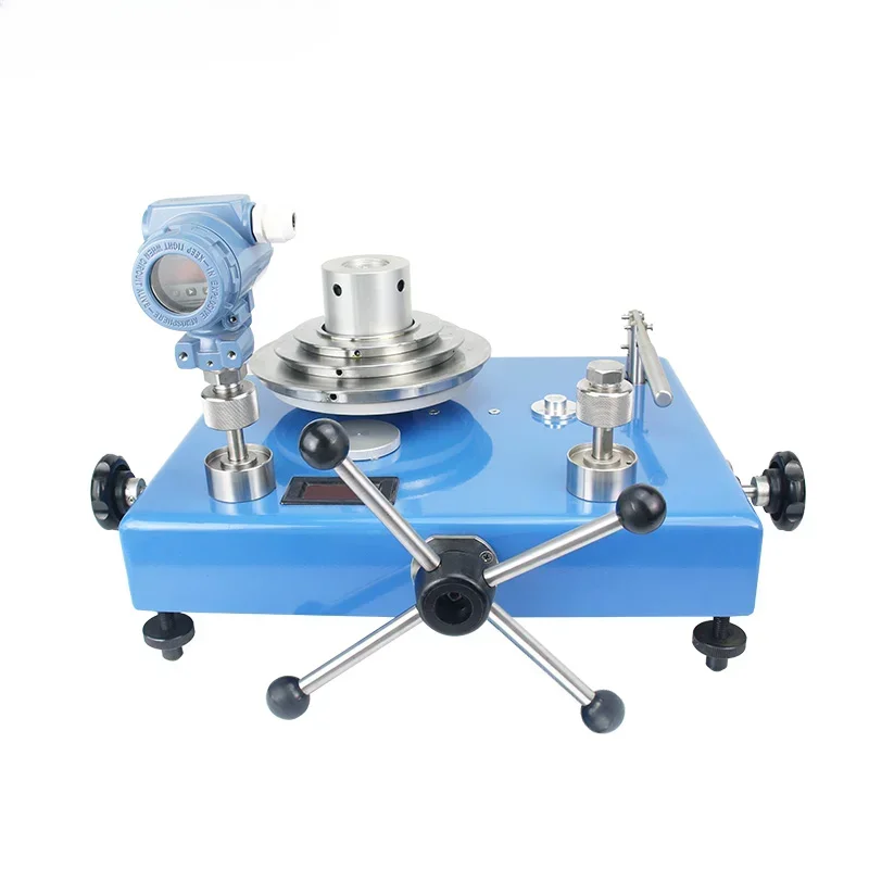 JY-60 Higher Accuracy Pressure Gauge Calibrator   Hydraulic Calibrate  Dead Weight  Tester