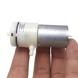 DC 3V 3.7V 5V Micro Vacuum Pump Mini 370 Electric Negative Pressure Air Pump Mute Breast Pump for Aquarium Fish Farming Oxygen