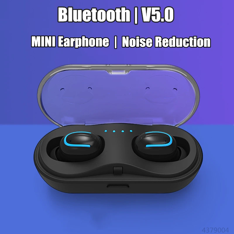 2025 NEW TWS Wireless MINI Bluetooth Earphone Noise Canceling Music Earbuds Waterproof Sports Headset for IOS Android