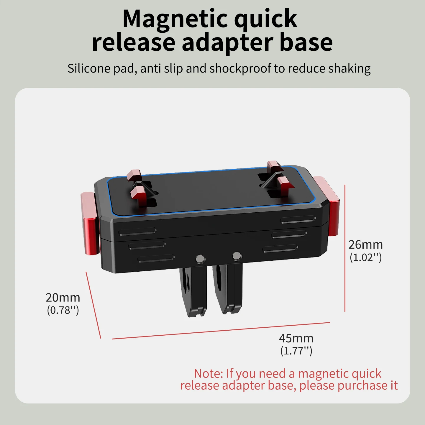 Bgning Quick Switch Horizontal-Vertikal-L-Halterung für Insta360 X6 X5 X4 Air 360 Kamera-Basis Dual-Kaltschuh-Erweiterungskit – Detail 2