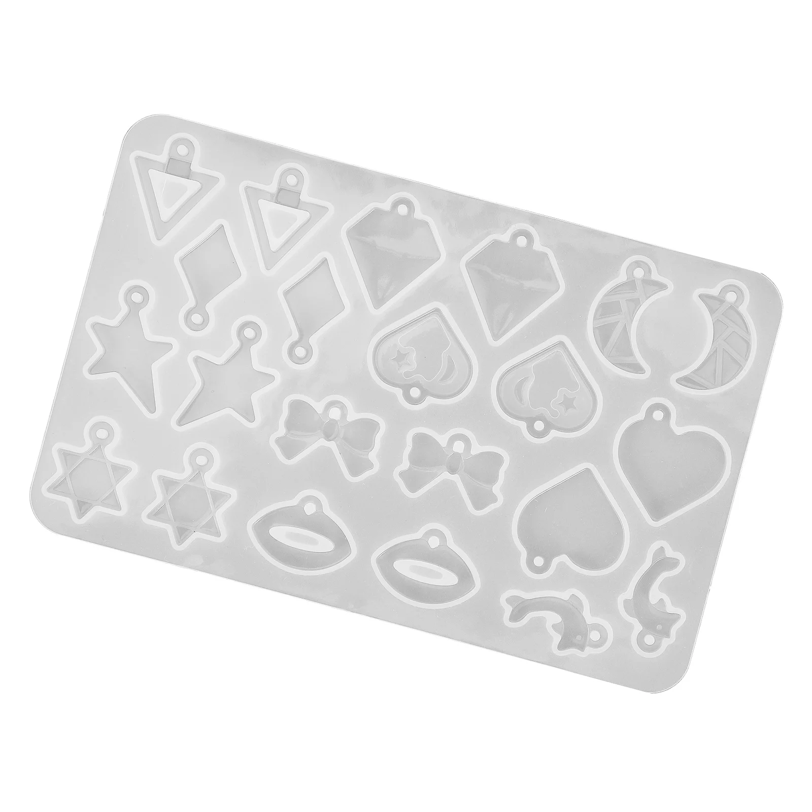 

Small Pendant Earrings Silicone Mold Flexible Reusable Jewelry Mold DIY Resin Charms Casting Craft Silicone Molds for Resin