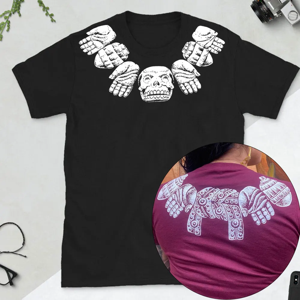 Quetzalcoatl Mexican Tshirt Aztec Art Print Aztec Tee Mexican Shirt Men Mexico Cotton Shirts Mexican Themed Gifts Mexicanas tops