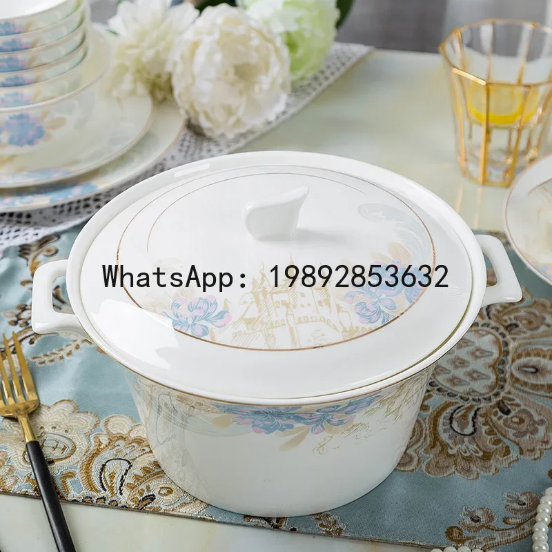 

L20- -1 dinnerware set - 2026 new collection, premium bone china gift set, ceramic tableware with bowls, plates, and chopsticks