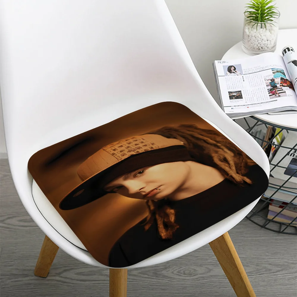 Bill Kaulitz Tom Tokio Hotel Creative Dining Chair Cushion Circular Decoration Seat For Office Desk Cushions Home Decor
