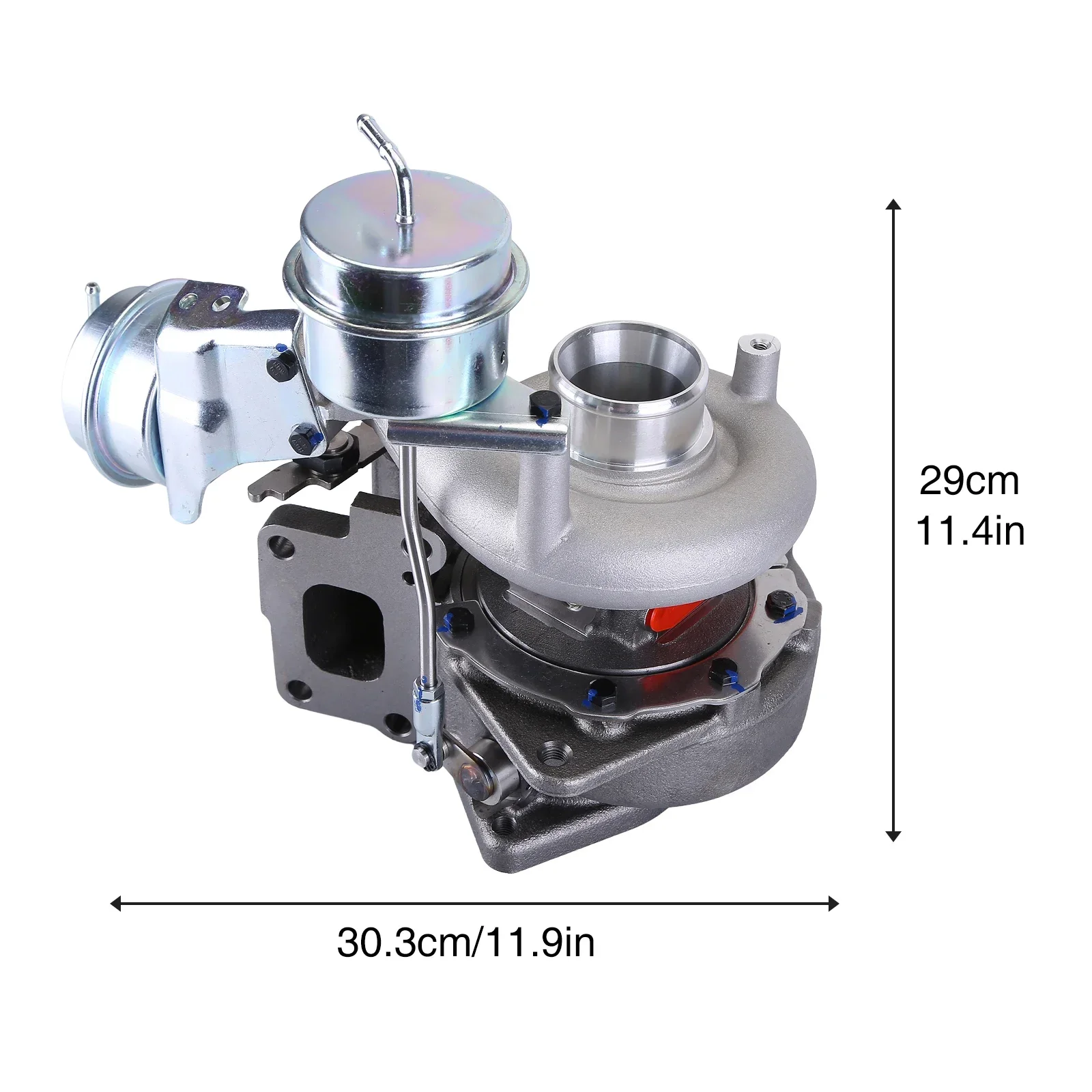 Turbocharger TD04HL Compatible for 2007-2012 Acura RDX 2.3L 49389-01043