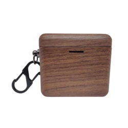 Wireless Earphone Protective Case for Bowers&Wilkins PI7 S2 Earbud Dustproof Charging Box Wood Sleeve