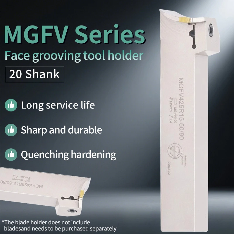 

MGFV220/320/420/520 CNC 7-образная режущая планка для обработки поверхности, удлиненный держатель резака для плоского резака