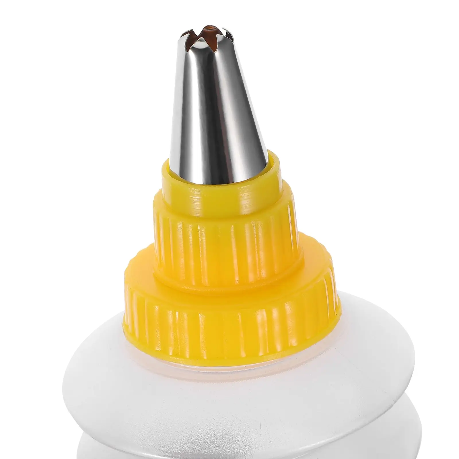 6 قطع من أدوات تزيين الكيك، زجاجة ضغط كوكي شفافة، توزيع كريم الخبز، تصميم منزلي متعدد الاستخدامات #4