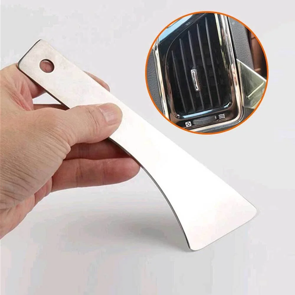 Stainless Steel Car Door Panel Trim Removal Pry Tool Auto Interior Audio Dashboard Radio Fastener Disassembly Tool