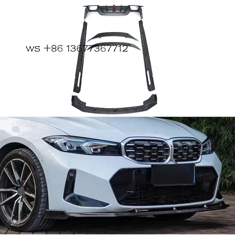 

Factory hot salesBody Kits For G20 CMST Sport 2023+ Dry Carbon Fiber Bumper Front Lip Diffuser Side Skirts Rear Spoiler Wi