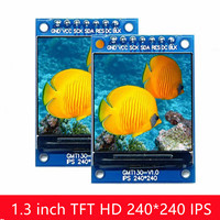 IPS 1.3 Inch 3.3V 7PIN SPI HD Full Color TFT Display Screen ST7789 Drive IC 240*240 LCD OLED Display 240x240