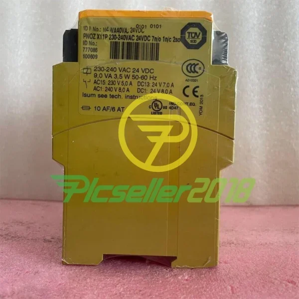 

Реле безопасности X11p 777086, 230-240В переменного тока, 24В постоянного тока, 7НО 1НЗ, 2SO, абсолютно новое, оригинальное, в наличии, для ПЛК