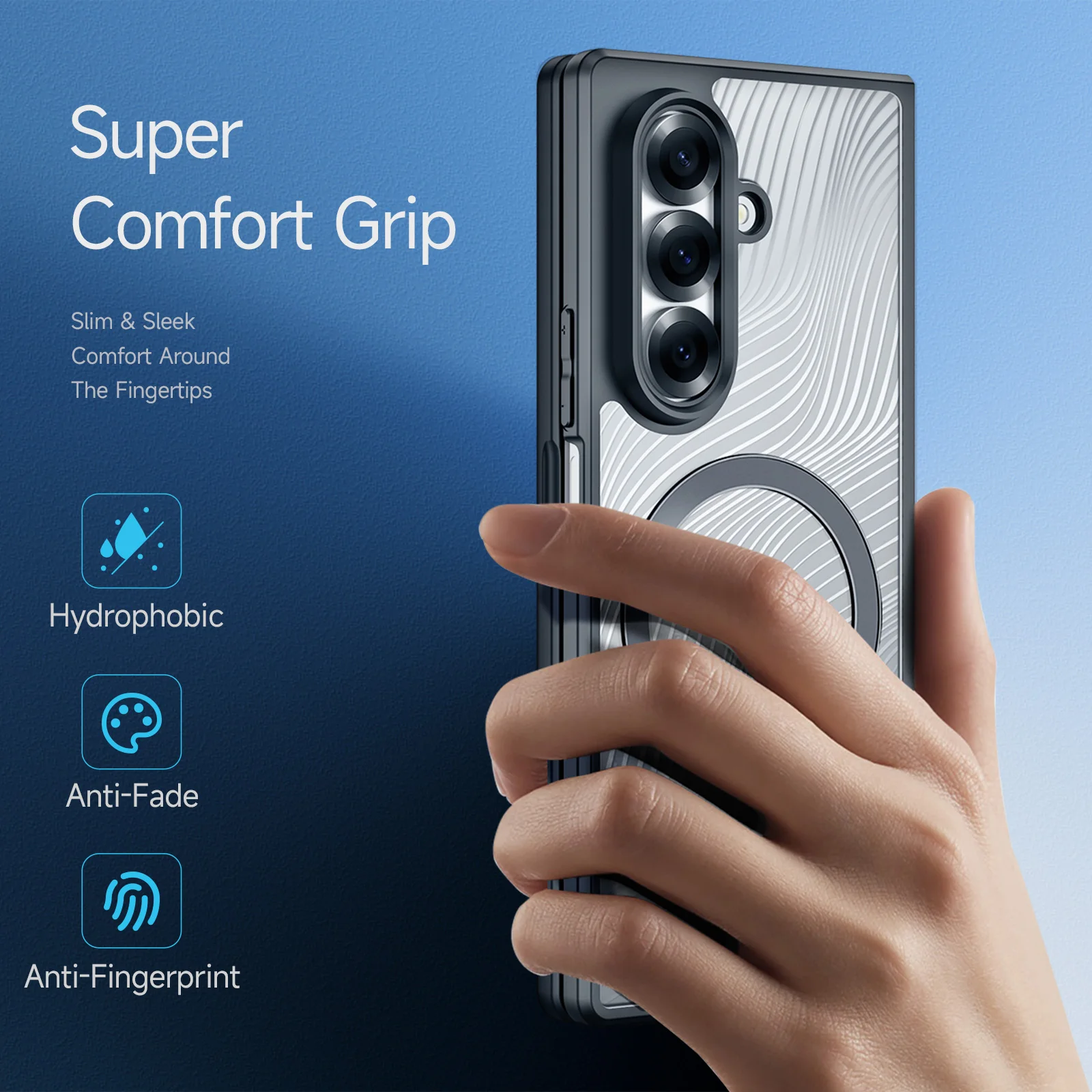 DUX DUCIS Magsafe Magnetic Wireless Charging Armor Case For Samsung Galaxy Z Fold 7 6 5 Military Shockproof Back Cover