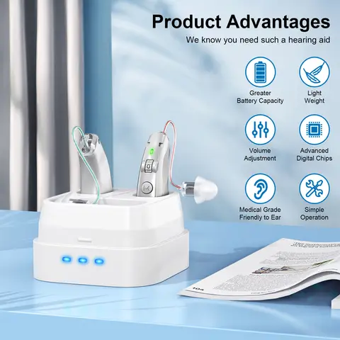 8 best sales रिचार्जेबल श्रवण यंत्र - №3