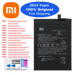 2024 anni Batteria Originale Per Xiaomi Mi Redmi Nota 8 8T 7 10 10S 10X 9 9S 9T K30 K40 K20 5 5A Pro POCO X3 M3 F3 F2 Pro Batteria