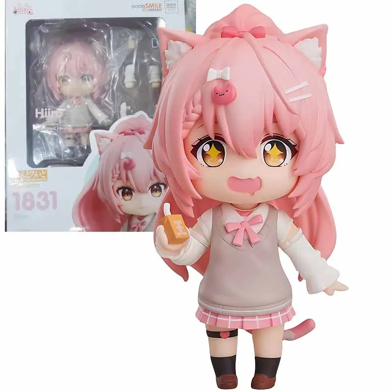 Gsc original nendoroid anime figura hiiro hiirovtuber figura de ação brinquedos para meninos/meninas/crianças presente natal