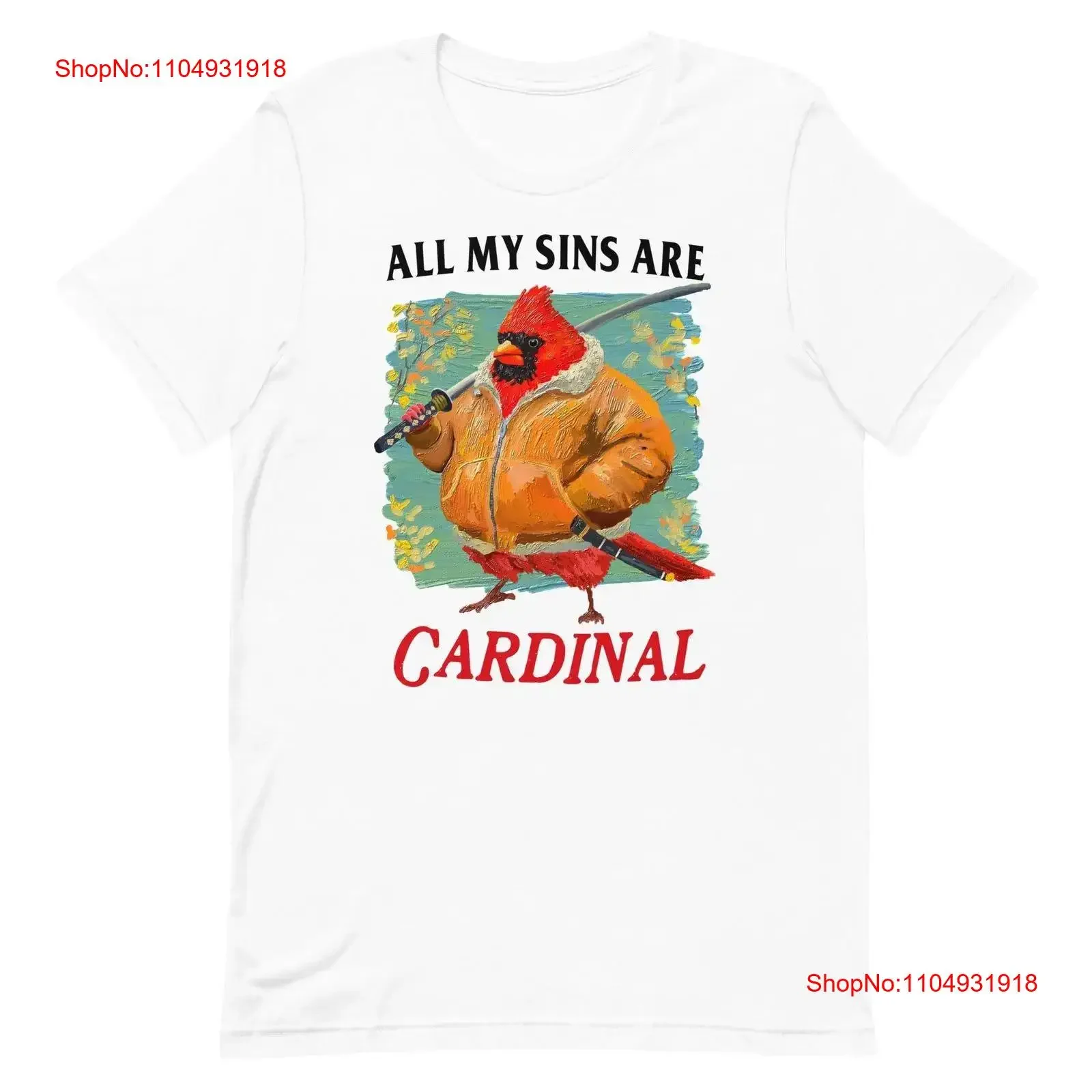 تي شيرت Cardinal Sins ملابس مصممة عتيقة مغسولة وممتدة ومتعددة الاستخدامات وأنيقة للجنسين ملابس خروج مريحة وناعمة