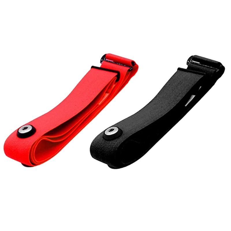 Heart Rate Belt Chest Strap for Coospo Polar Wahoo Garmin Mount Heart Rate Sensor Monitor Elastic Soft Strap Band Orange