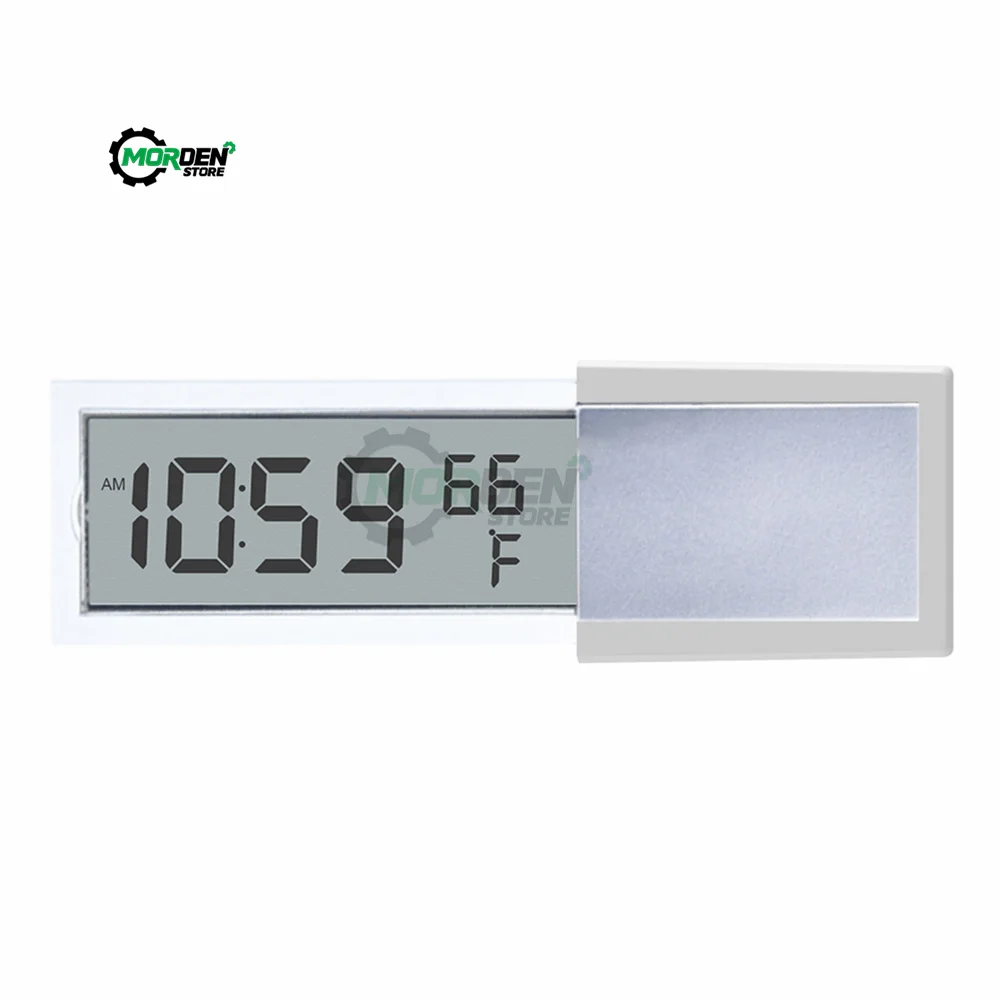 Weather Station Digital Car Thermometer Thermostat Timer Clock Temperature Instruments Sensor Wall Type Meter for Car Tool