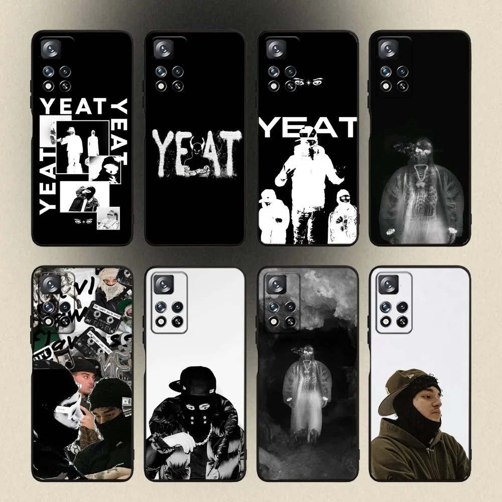 Y-Yeat Rapper 2093 Phone Case For Samsung Galaxy A20,A21s,A22,A31,A32,A52,A53,A72,73,A80,A91 Soft Black Cover