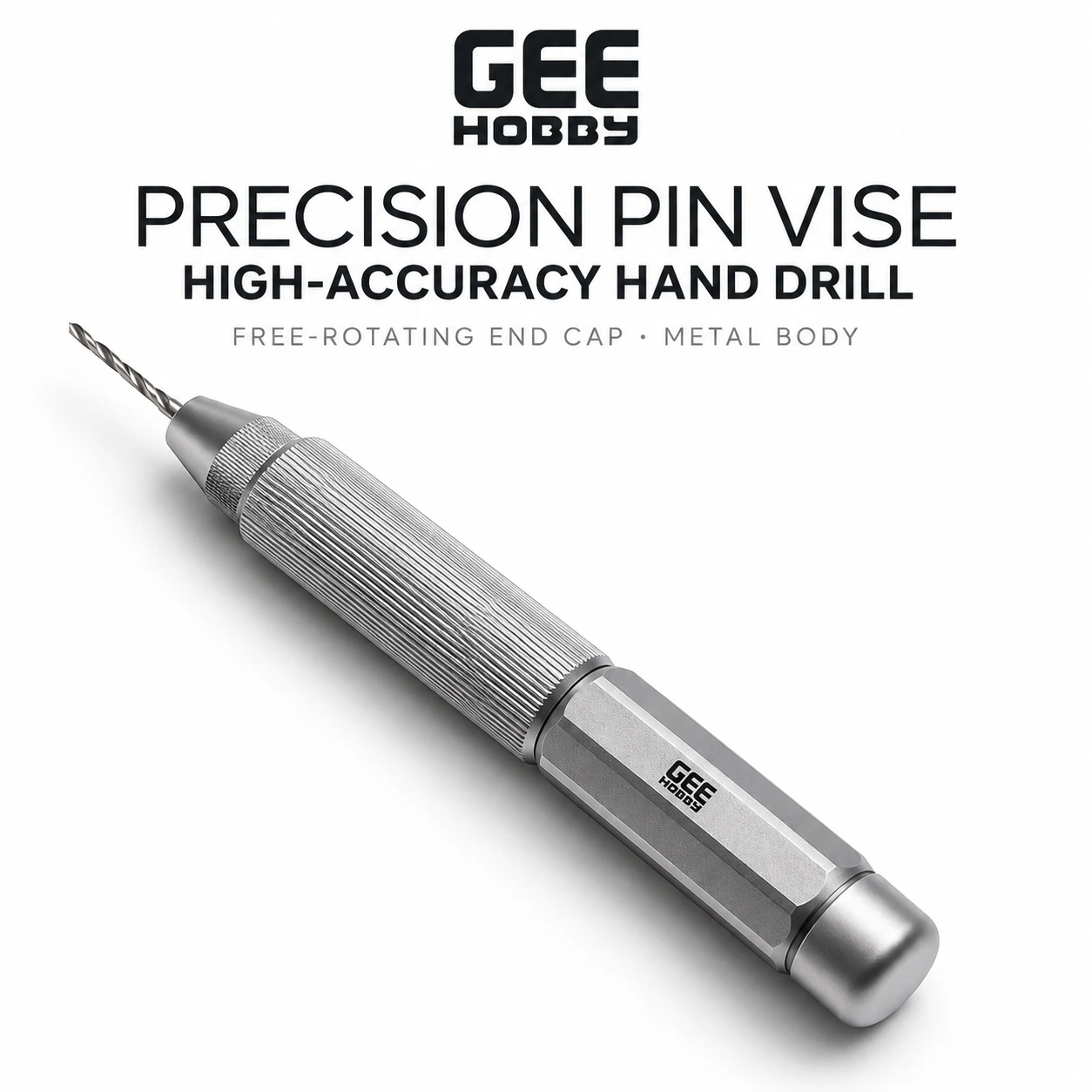 GEE HOBBY GH-HD High Precision Pin Vise Hand Drill for model Plastic Scale Model Drilling Hobby Tools