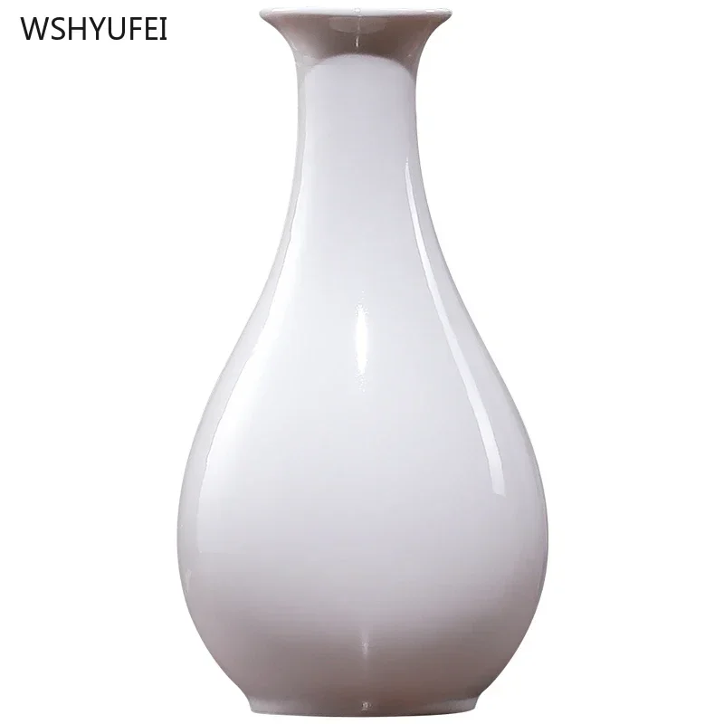 1pc White Water Purification Bottle Vases Provided By Buddhist Temples Flower Arrangement Device Temple Utensils Home Decoration