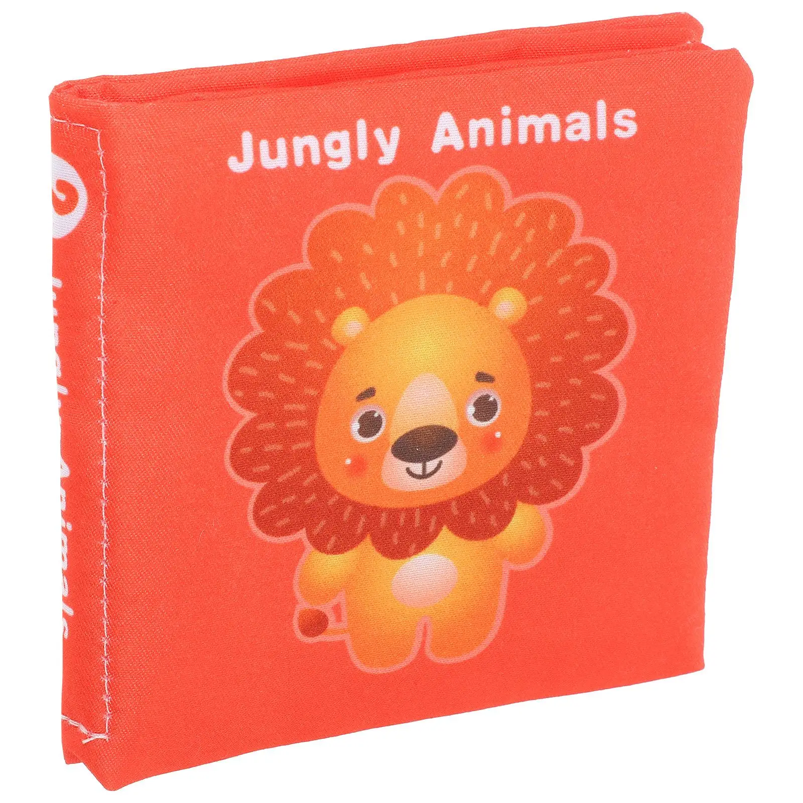 3D Fabric Book Animal Cognition Soft Cloth Books for Babies Newborns Early Education Baby Activity Book Lightweight Portable