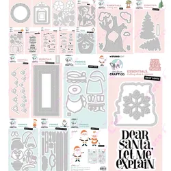 Florals Essentials New Arrival 2024 DIY Formy Scrapbooking Paper Making Die Cuts Crafts Template Handmade Decoration