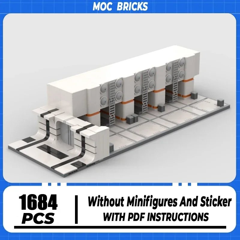 

Star Movie Series Moc Building Bricks Frontline Combat Barracks Model Technology Modular Blocks Construstion DIY Assembly Toy
