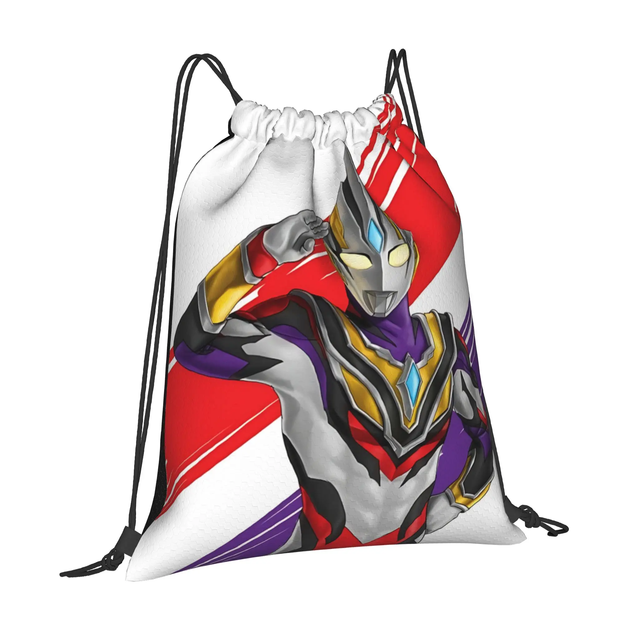 gym Pouch Ultraman  Drawstring Bags Travel Unisex Storage Organize Bundle Pocket Rope Bag