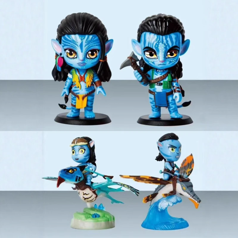 Neytiri & Jake Sully 12cm PVC Action Figure Model Cute Collectible Toy for Movie Lovers
