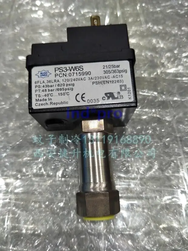 1pc for new pressure switch PS3-W6S 21/25bar-40…150℃120/240VAC