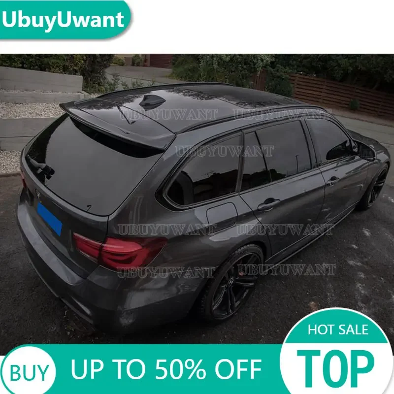 For BMW F31 2013-2018 BMW 3 Series Wagon 320i Touring Wholesale Carbon Fiber Rear Trunk Lid Car Spoiler Ducktail Lip Wings