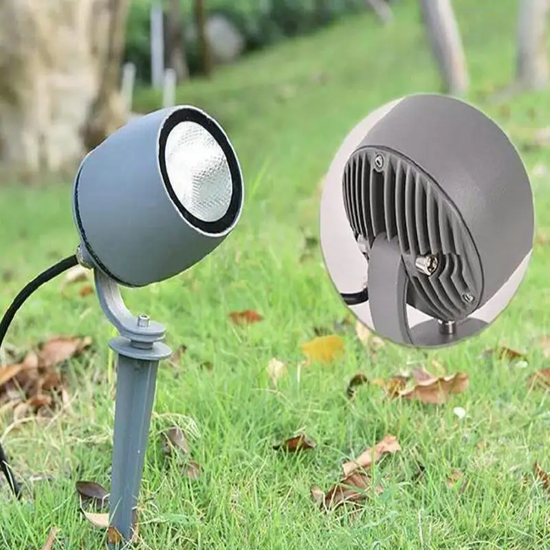 Luz LED para paisajes, decoración impermeable para exteriores, patio, camino, Villa, jardín, bolardo, lámparas de césped