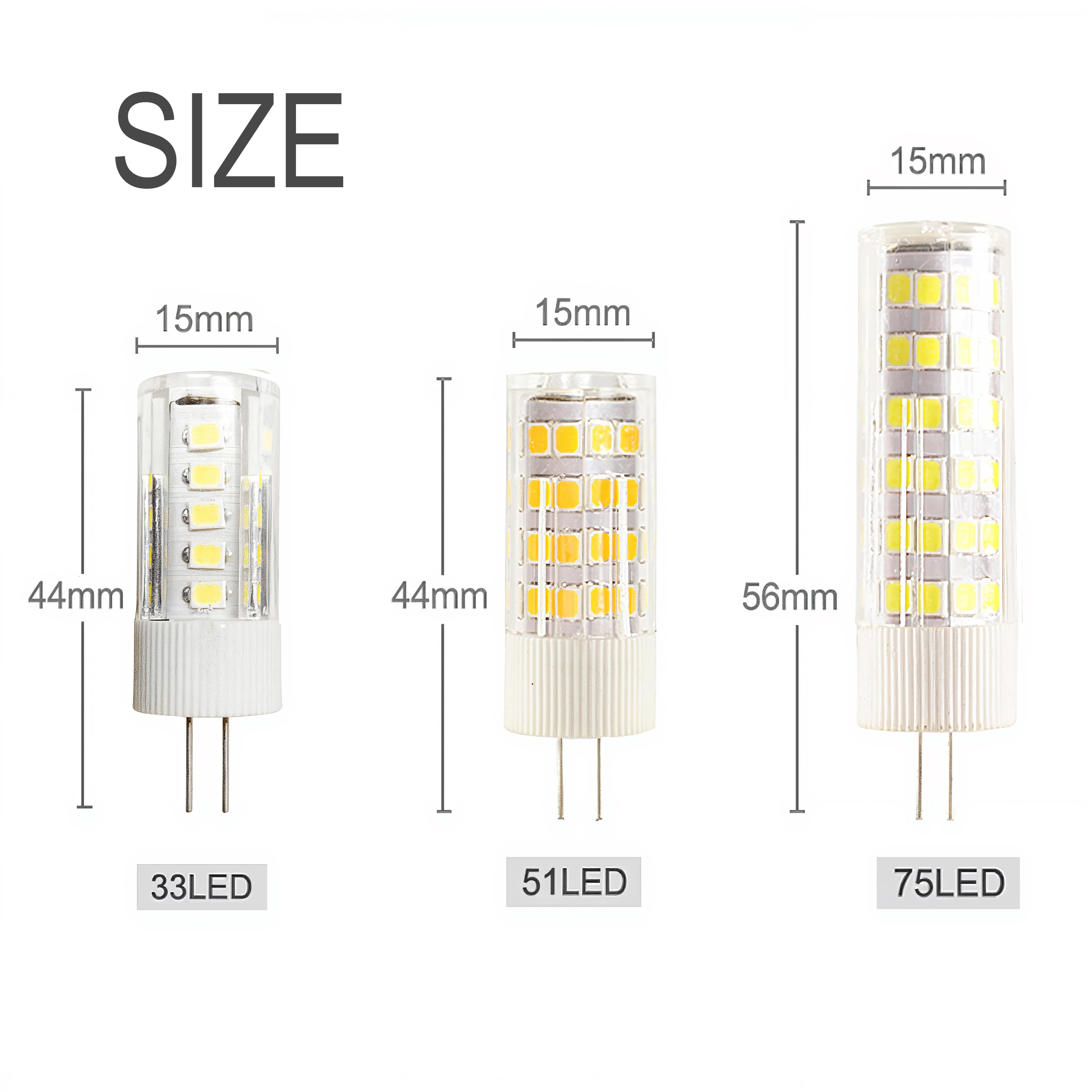 On Sale G4 LED Bulb 220V 4W 5W 7W SMD2835 Ceramic Lamp Replace 30W 40W 60W Halogen Light for Home Chandelier Lighting