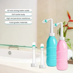 Portable Bidet Spray Handheld Travel Bidet for Pregnant Women Baby Cleansing Water Washer Bottle Baby Showers Mom 500ml Bottle